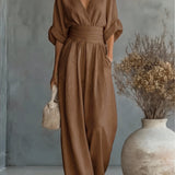 Sanna – Tyylikäs ja laskeutuva jumpsuit